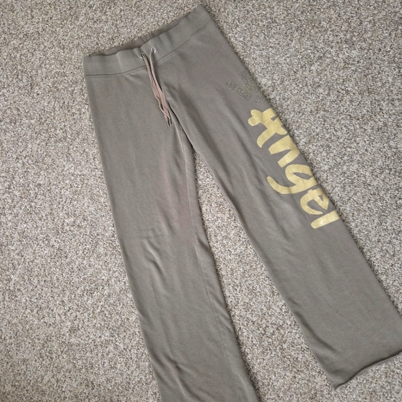 Y2K Victorias Secret ANGEL Spellput Supermodel Essentials Womens XS Sweatpants - Picture 1 of 13